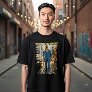 American Rag Star Wars "Wookiee Business" Chewie Chewbacca Men's T-Shirt